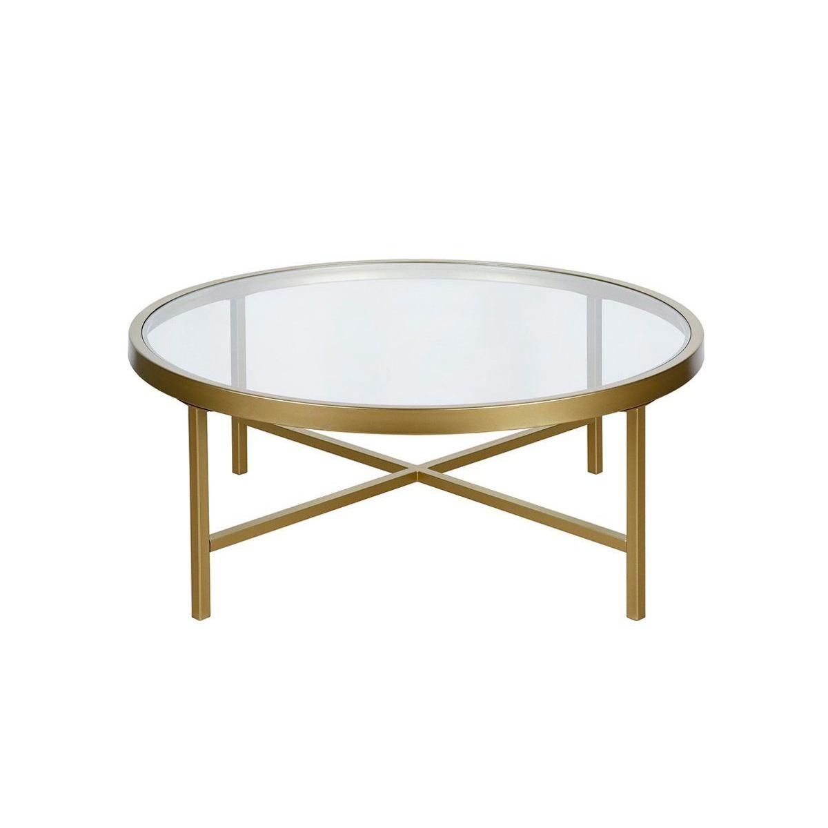Puay Coffee Table, Vintage Brass – image 3