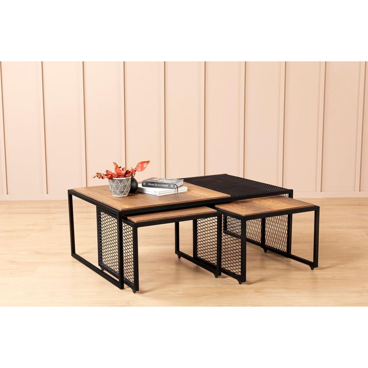 Prestige Coffee Table Set, Pine – image 2