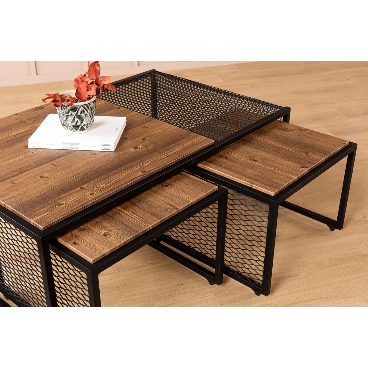 Prestige Coffee Table Set, Pine – image 10