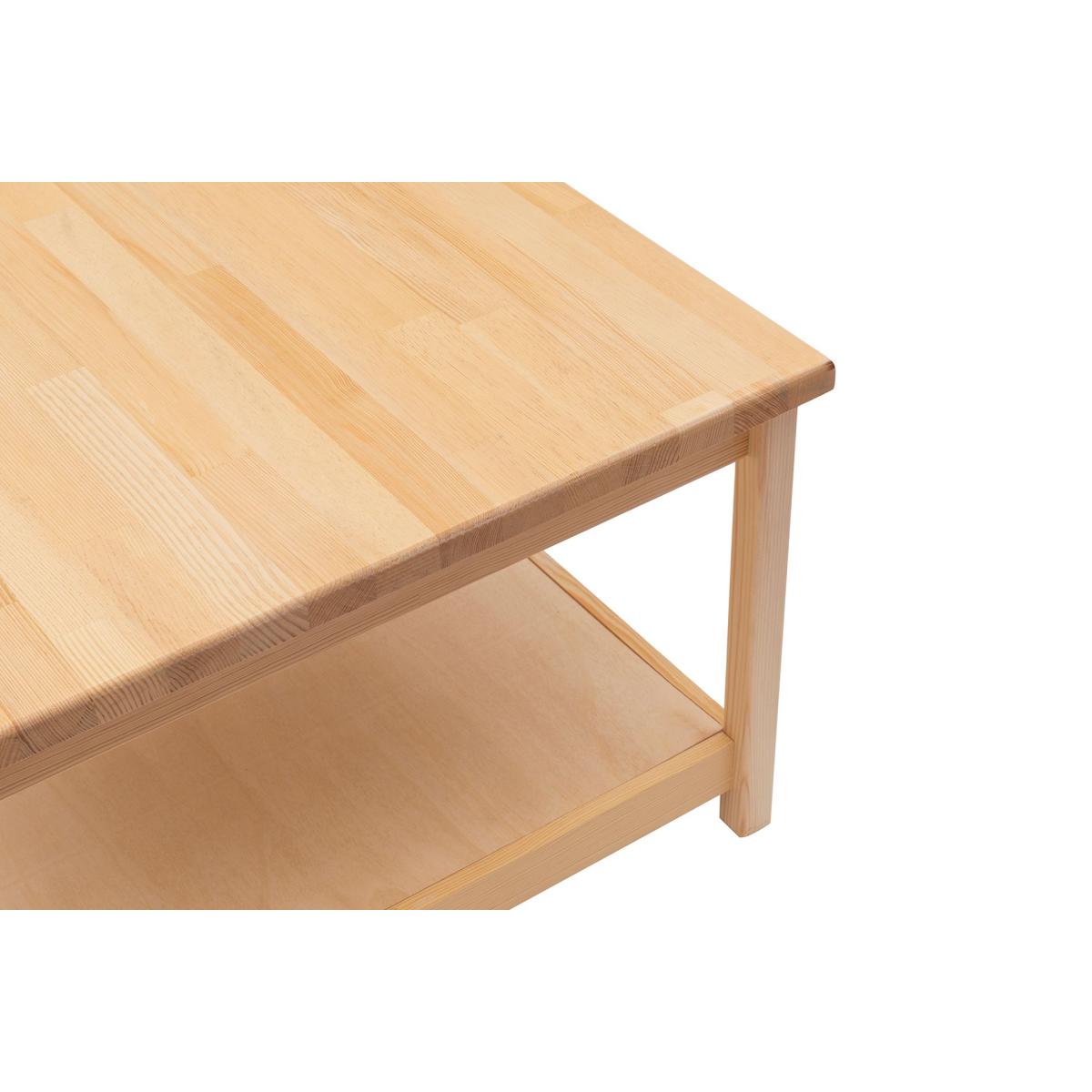 Ranch Coffee Table, Natural – image 4