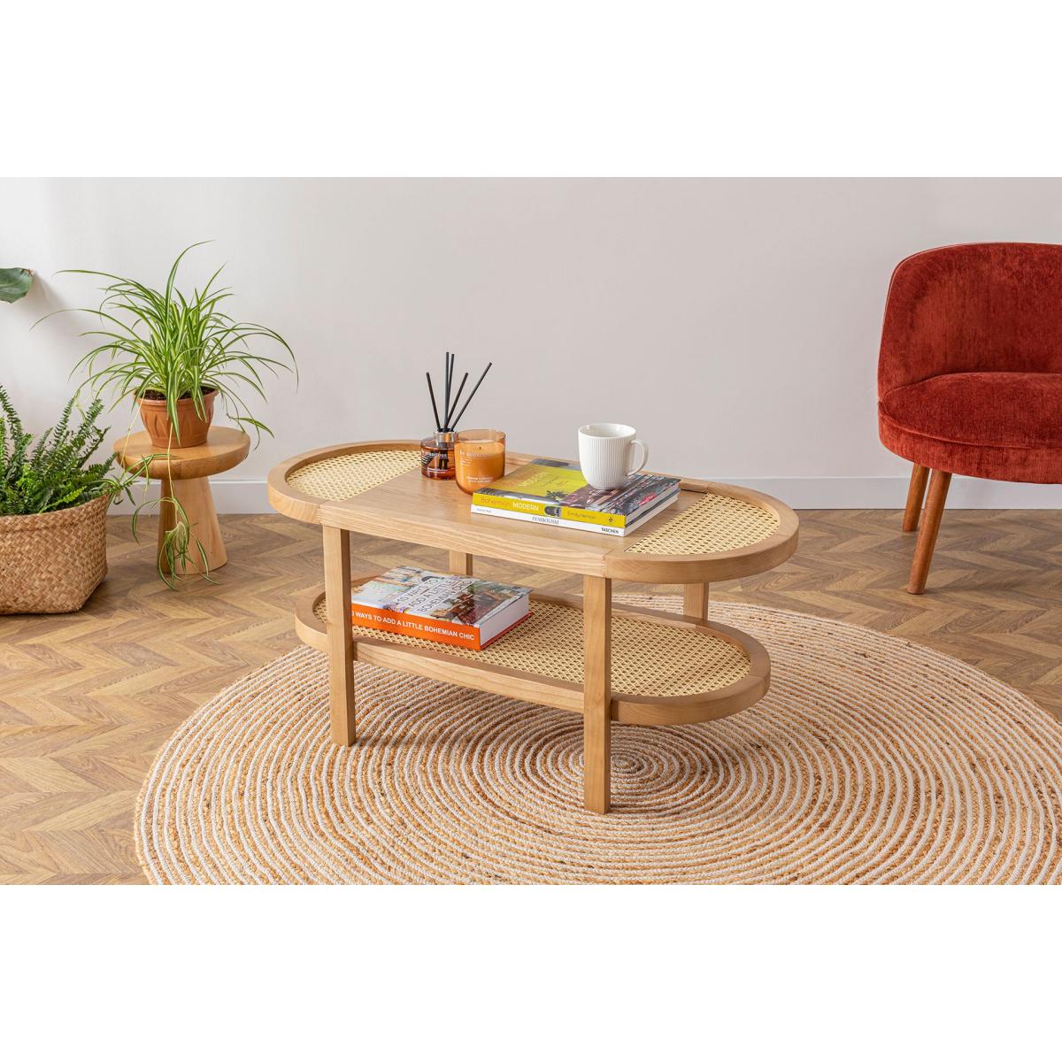 Nala Rattan Coffee Table – image 3