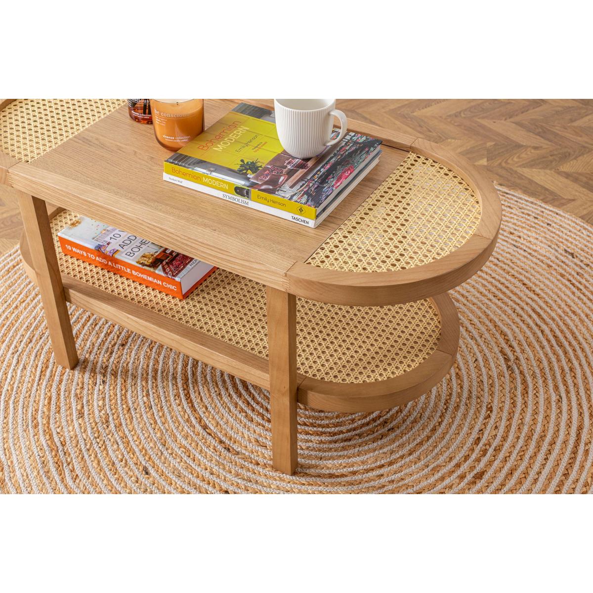 Nala Rattan Coffee Table – image 6