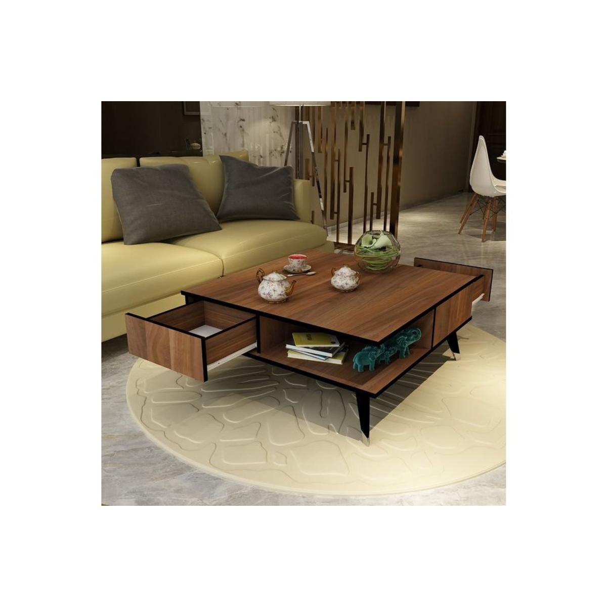 Inverno Ganges Coffee Table, Dark Wood – image 2