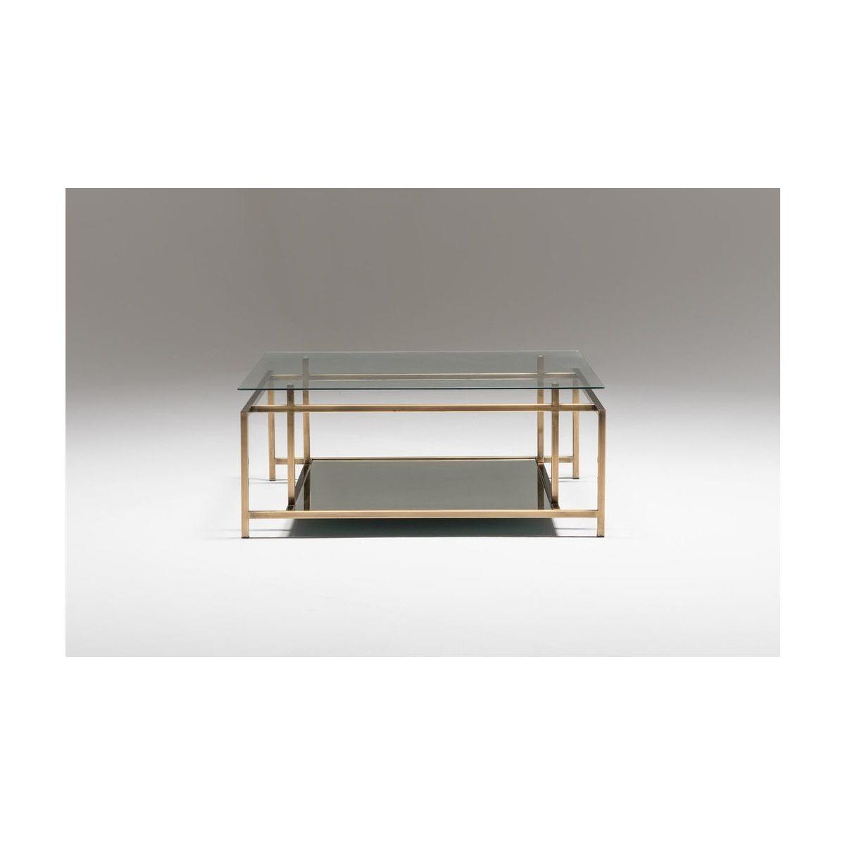Manhattan Transparent Glass Coffee Table – image 3