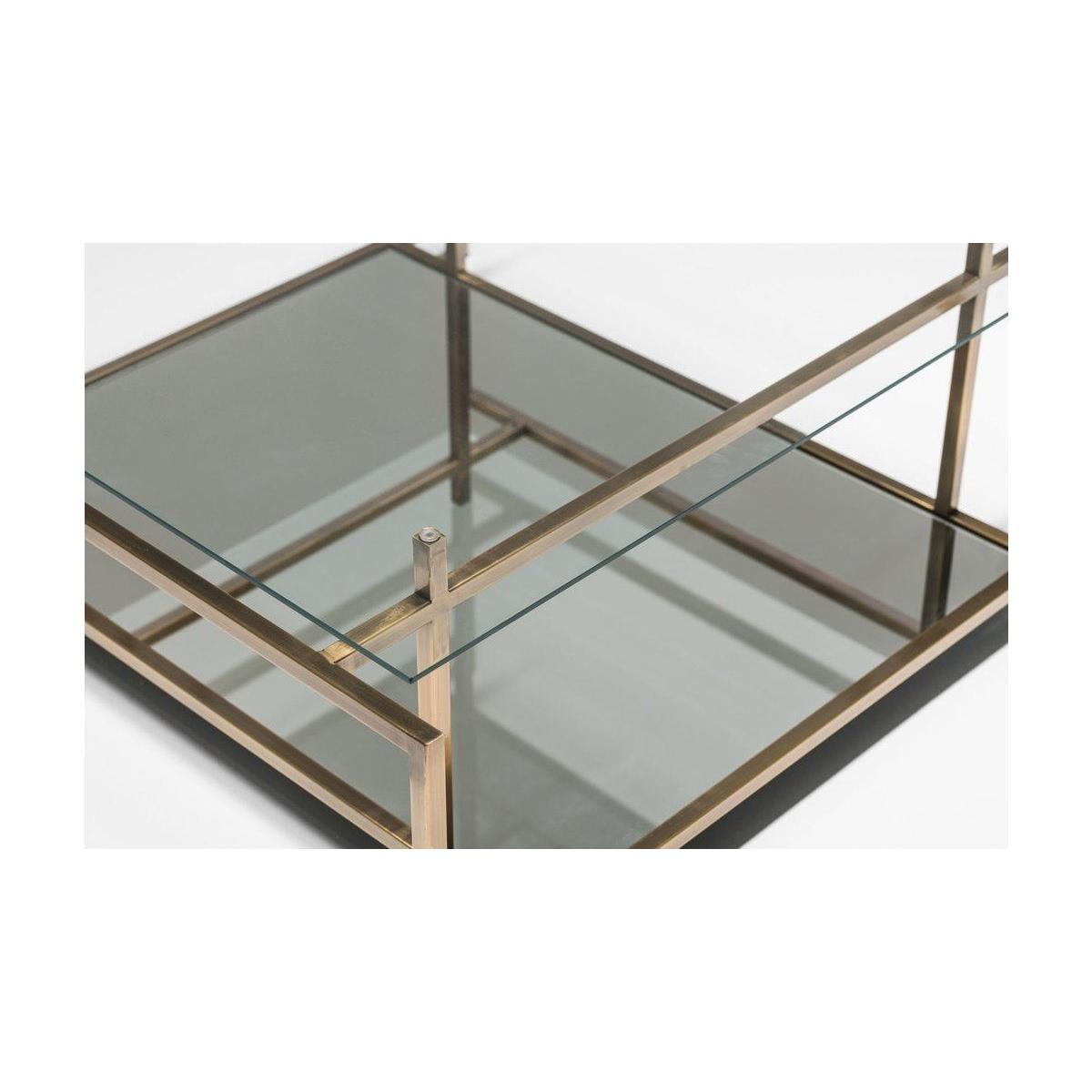Manhattan Transparent Glass Coffee Table – image 5