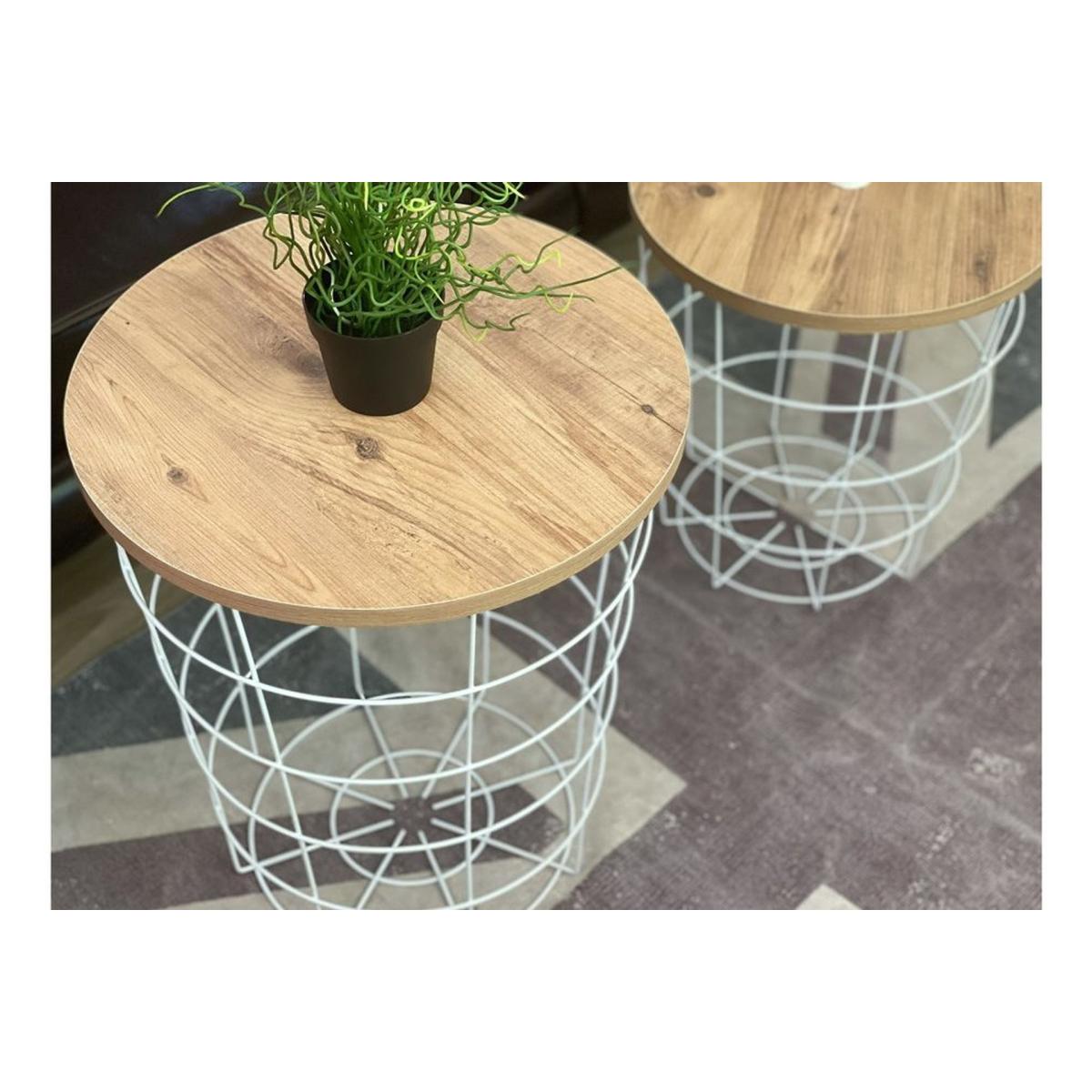 Basket Duo Outdoor Coffee Table – image 2