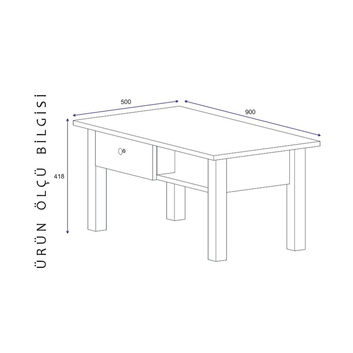 Lisboa Coffee Table, White – image 3
