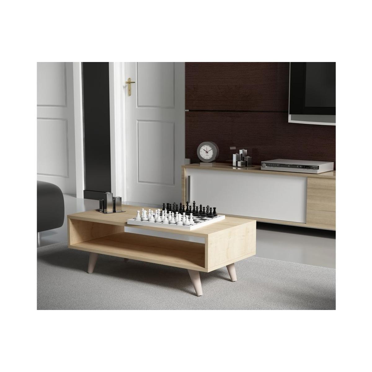 Care Coffee Table, Light Wood – image 3