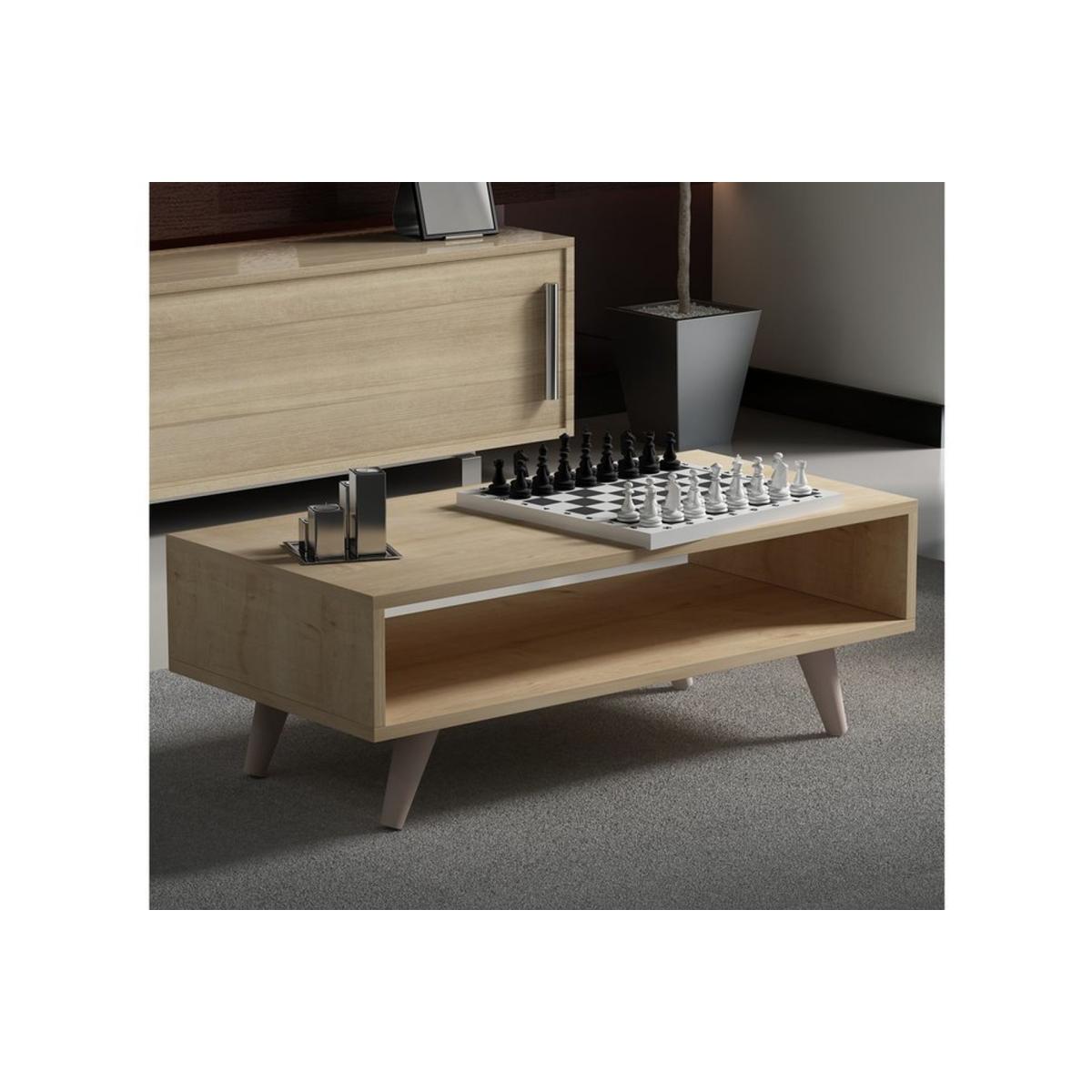 Care Coffee Table, Light Wood – image 4