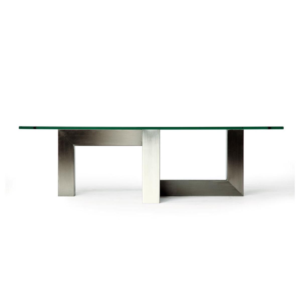 Berta Coffee Table, Silver – image 3