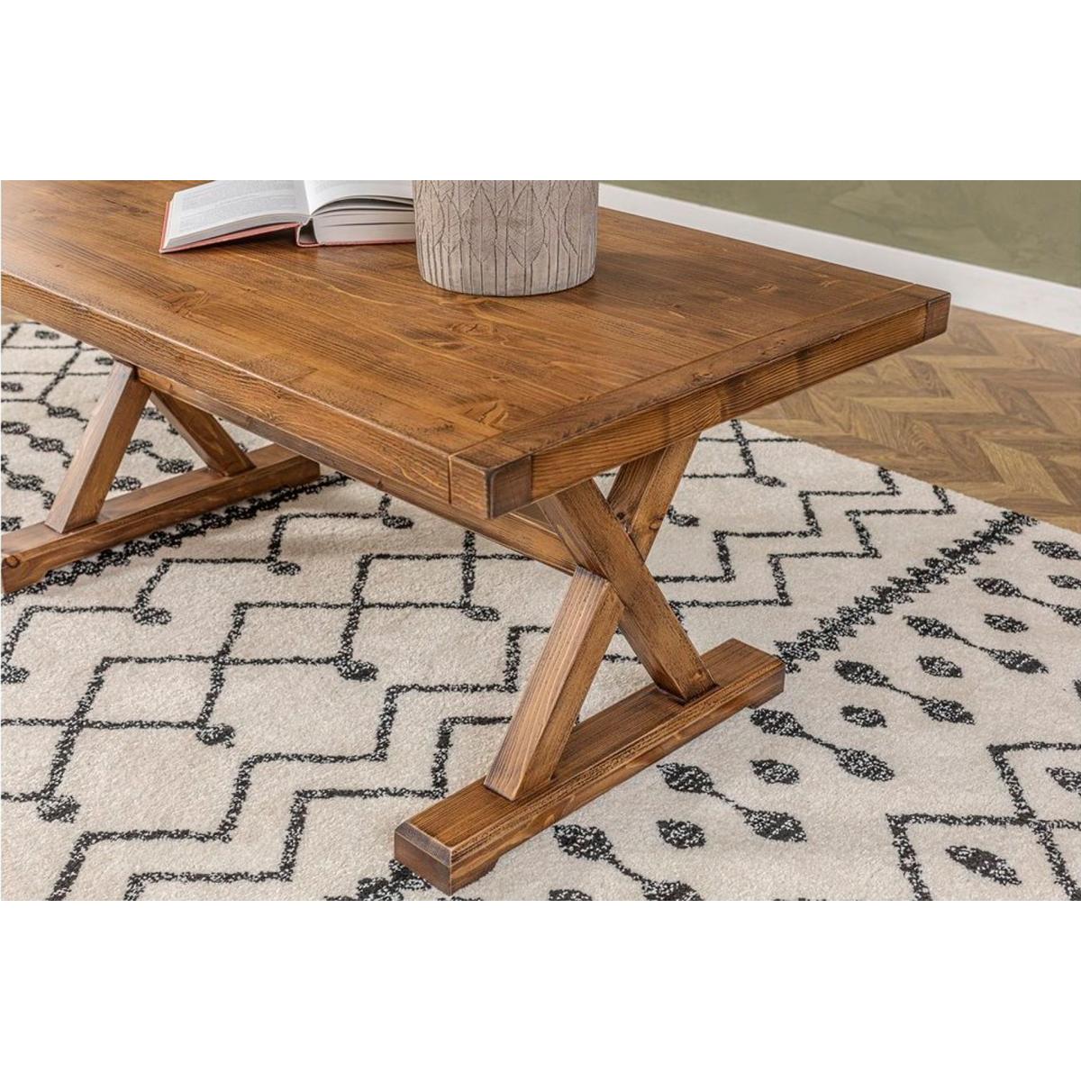 Matis Coffee Table, Dark Wood – image 3