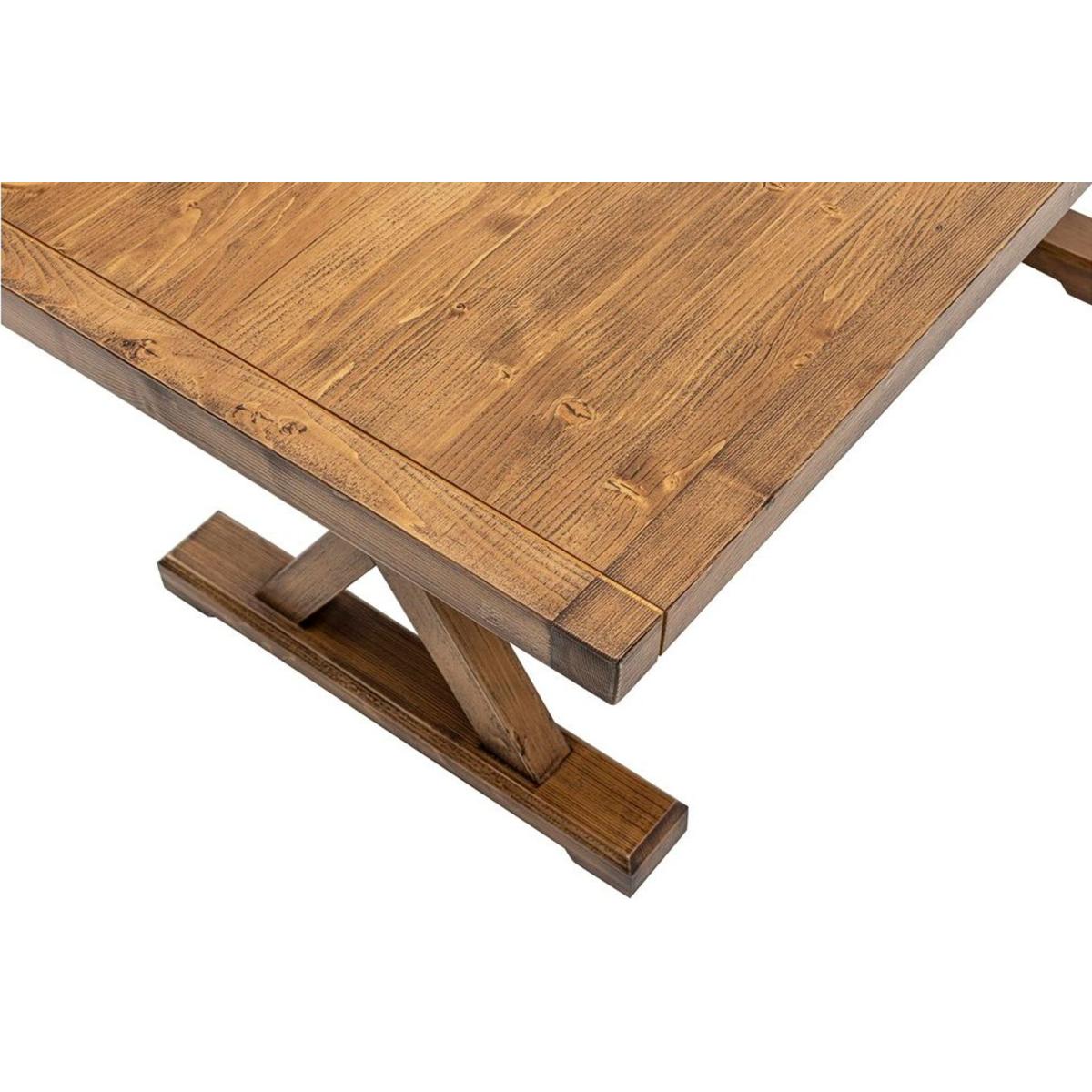Matis Coffee Table, Dark Wood – image 6