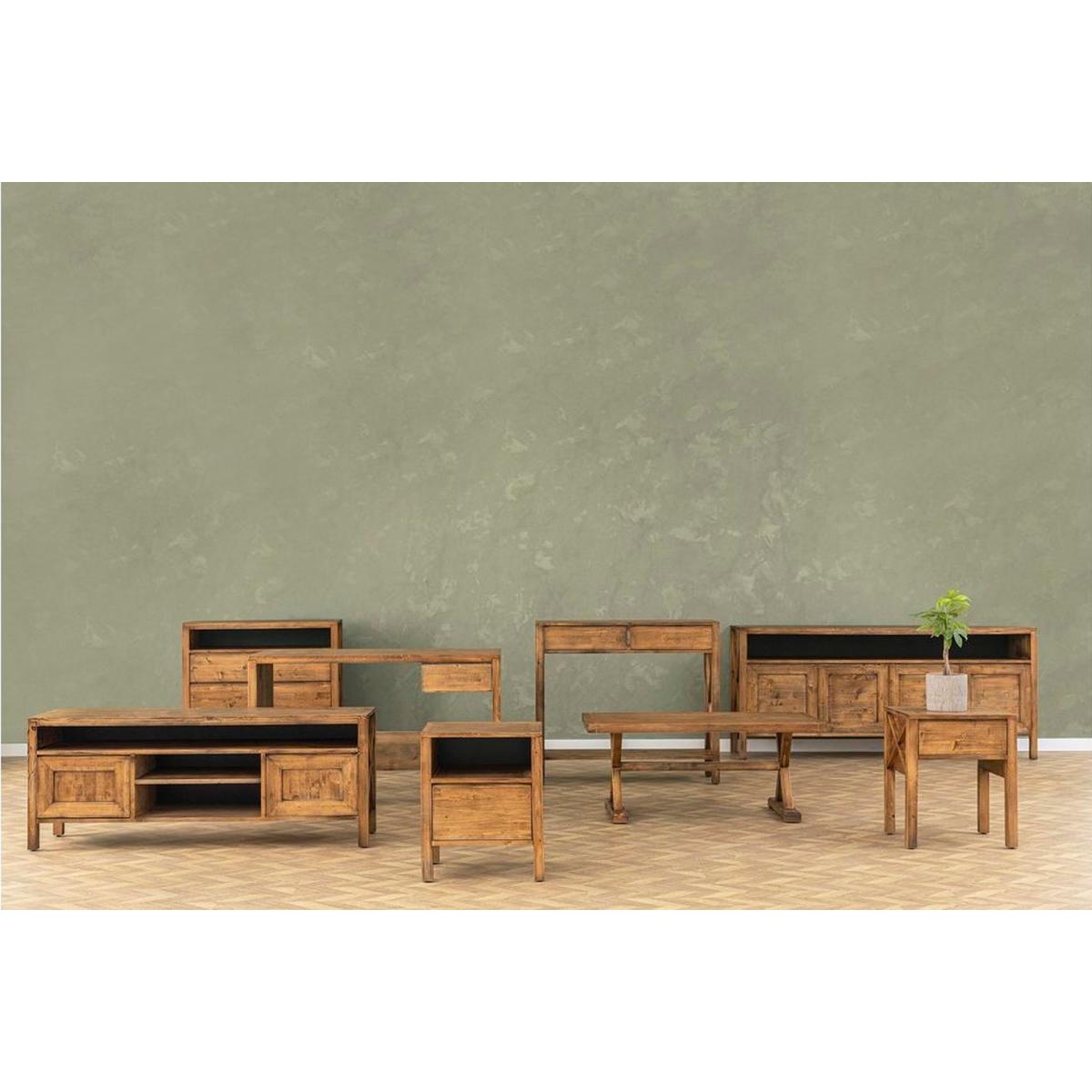Matis Coffee Table, Dark Wood – image 7