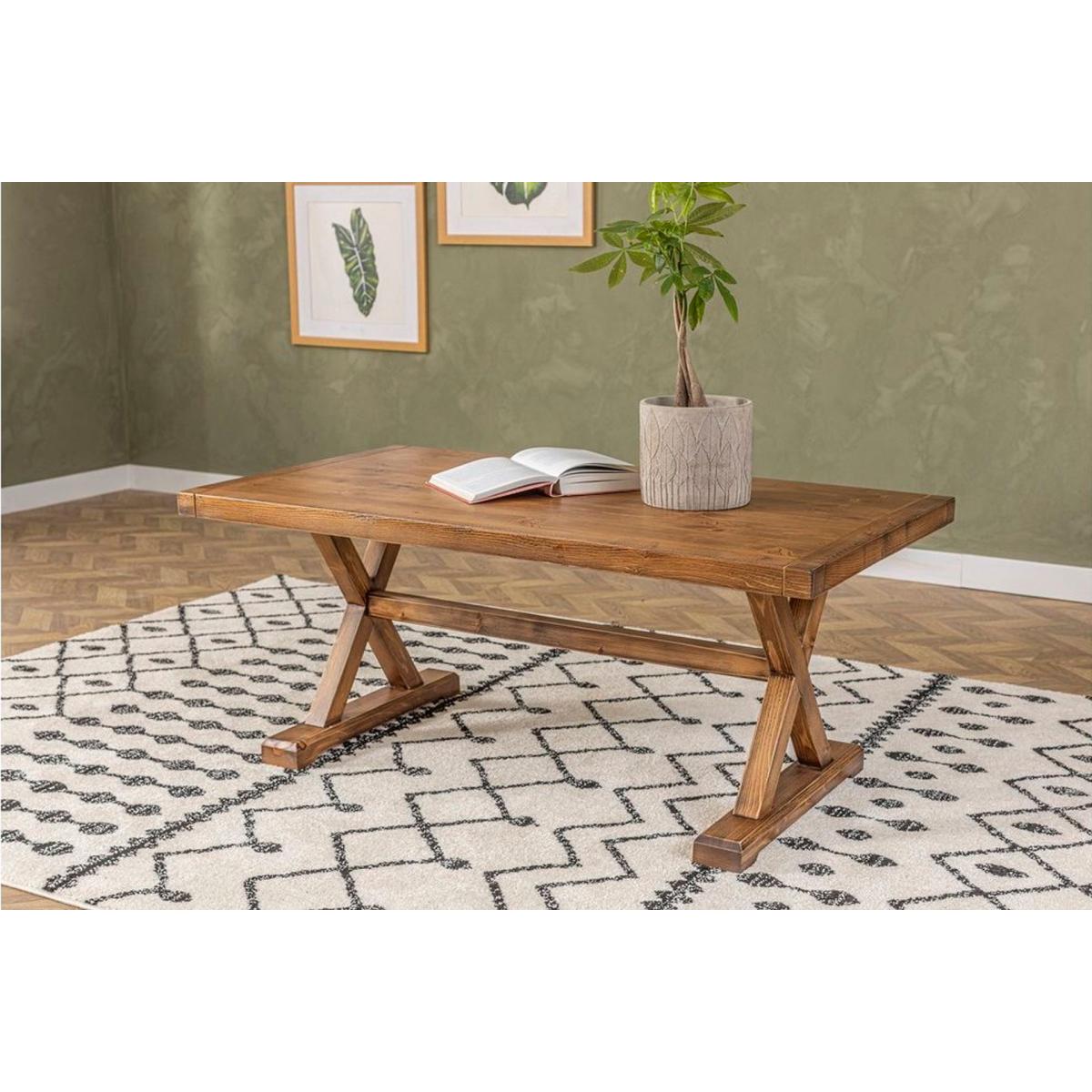 Matis Coffee Table, Dark Wood – image 9