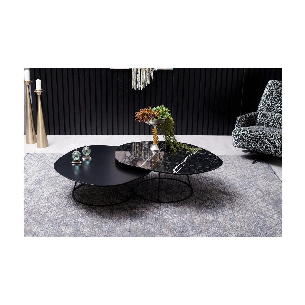 Emory Coffee Table, Black – image 2