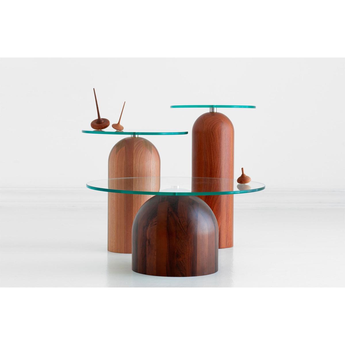 Linden Wooden Coffee Table Set, Multi – image 2
