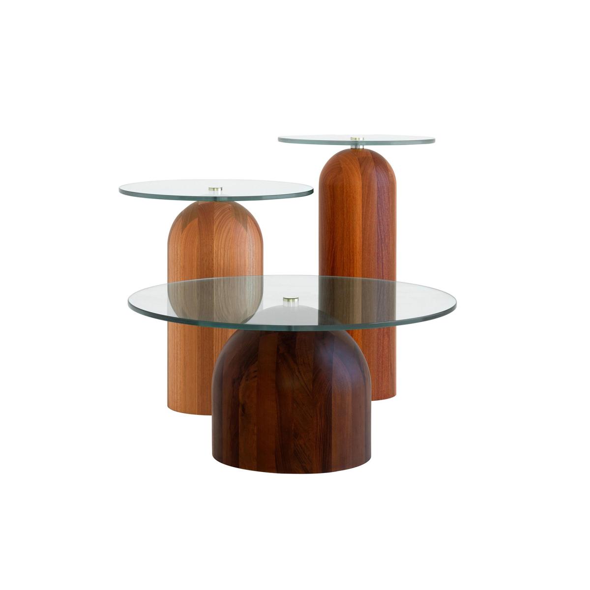 Linden Wooden Coffee Table Set, Multi – image 5