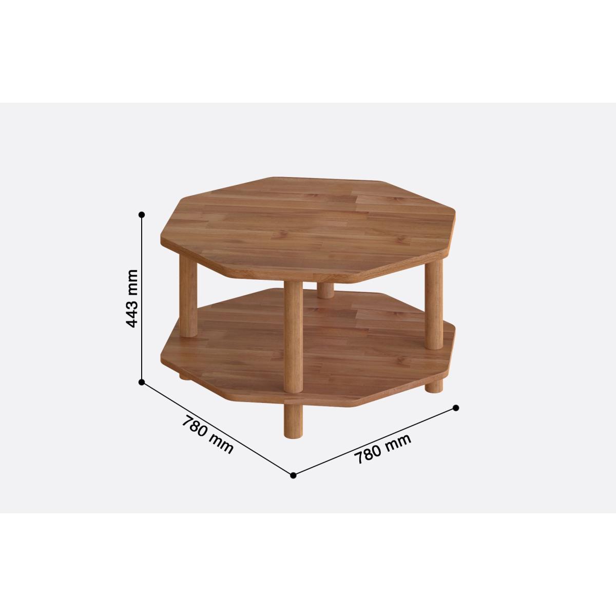 Maya Octagon Coffee Table (Large) – image 7
