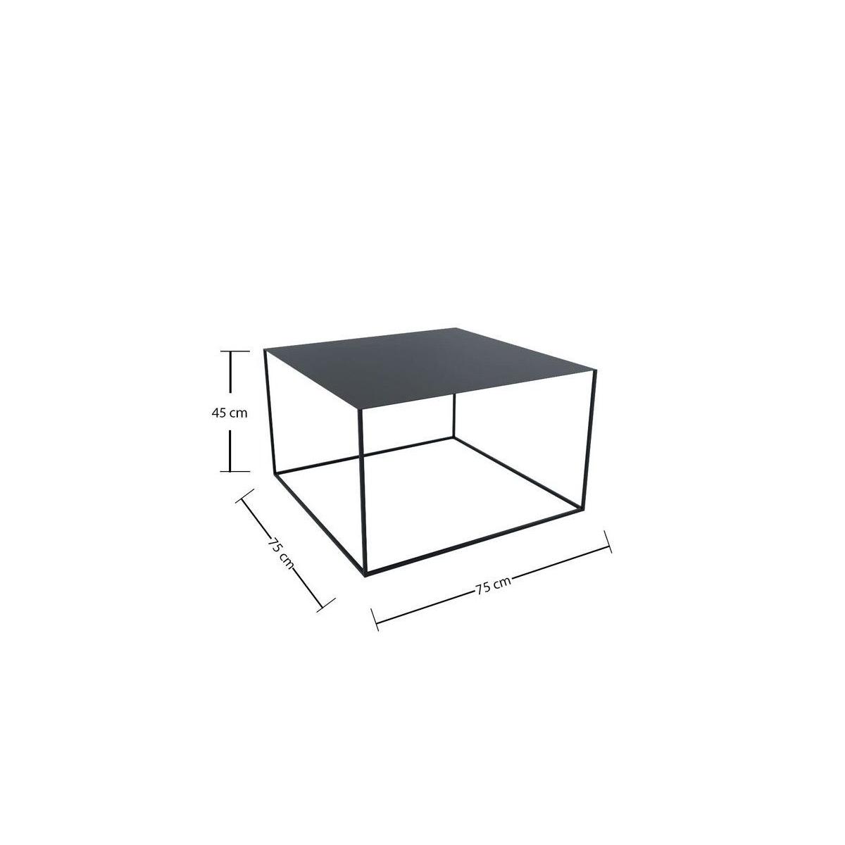 Carver Coffee Table, Black – image 2