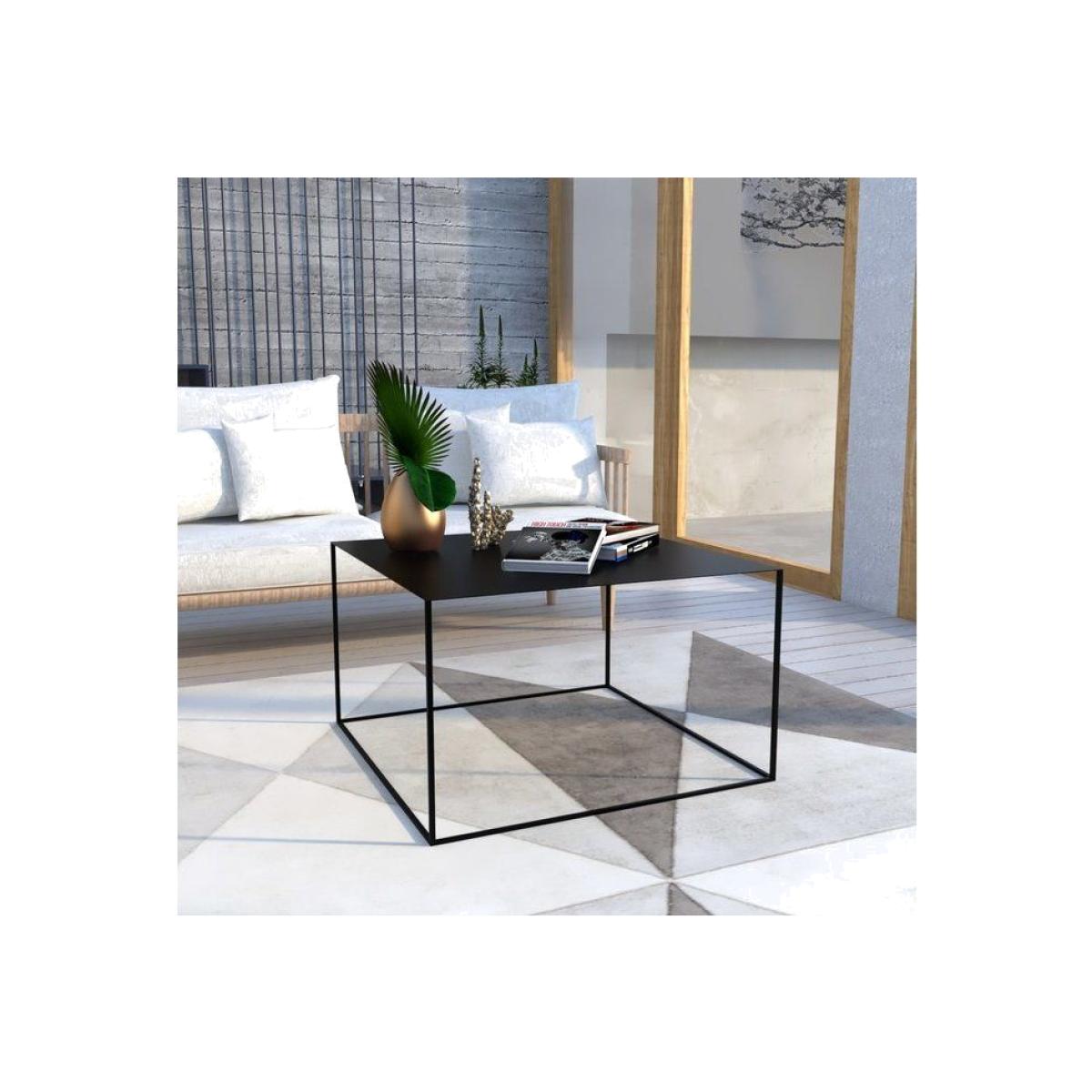 Carver Coffee Table, Black – image 1
