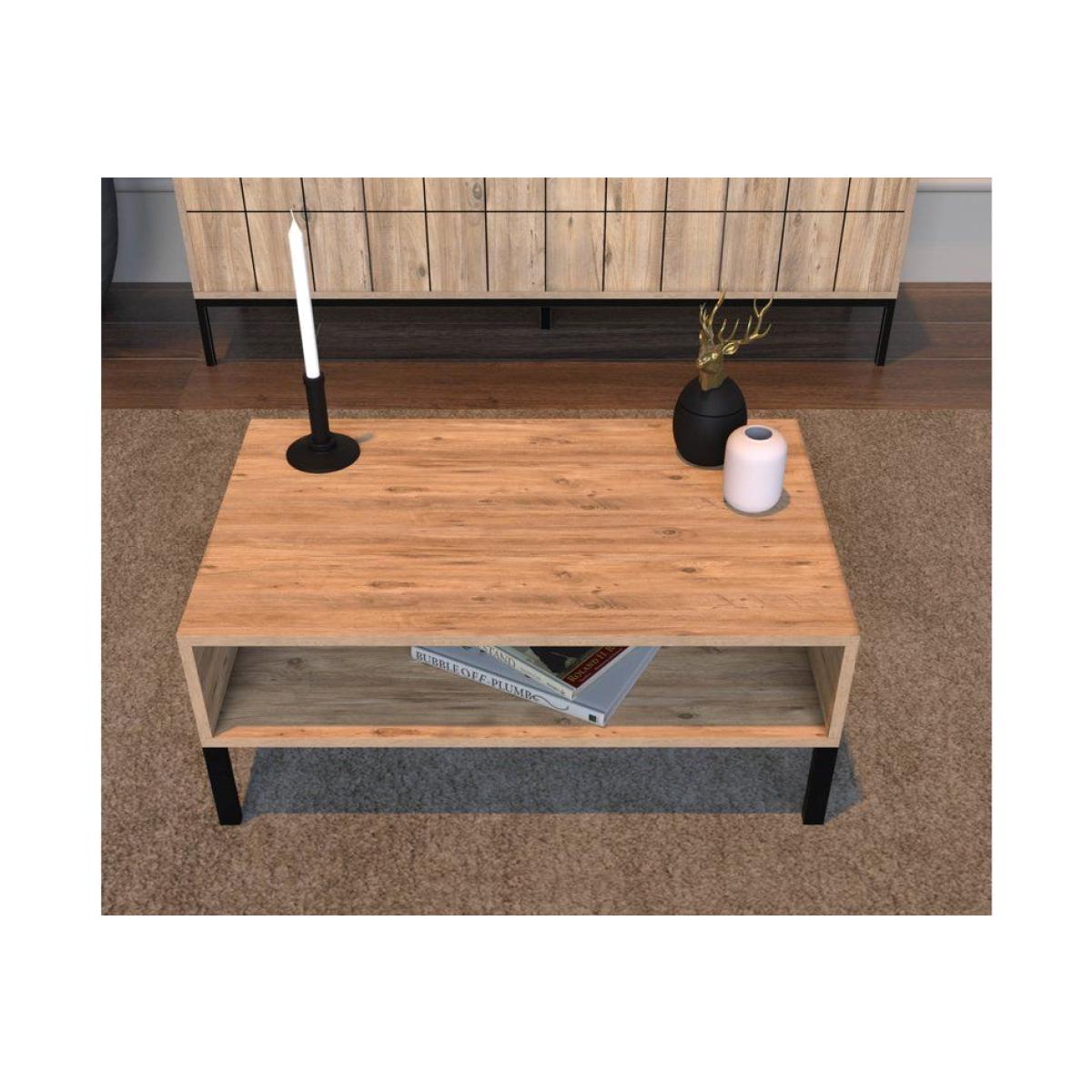 Bimossa Pedro Coffee Table, 90 Cm, Light Wood – image 1