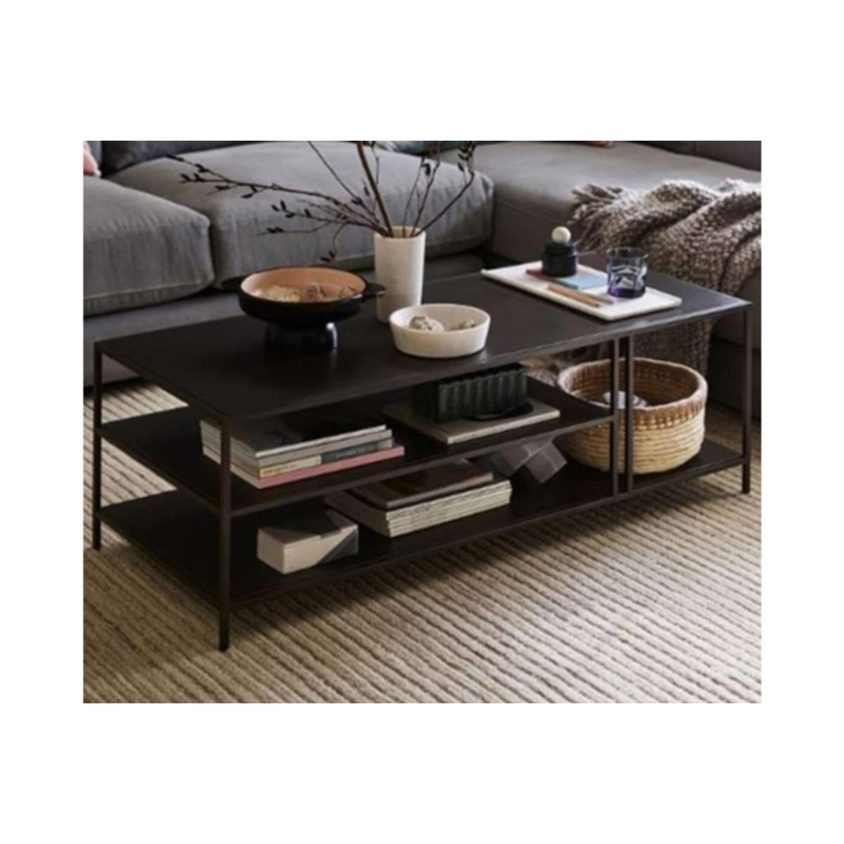 Brussels Coffee Table, Black – image 2