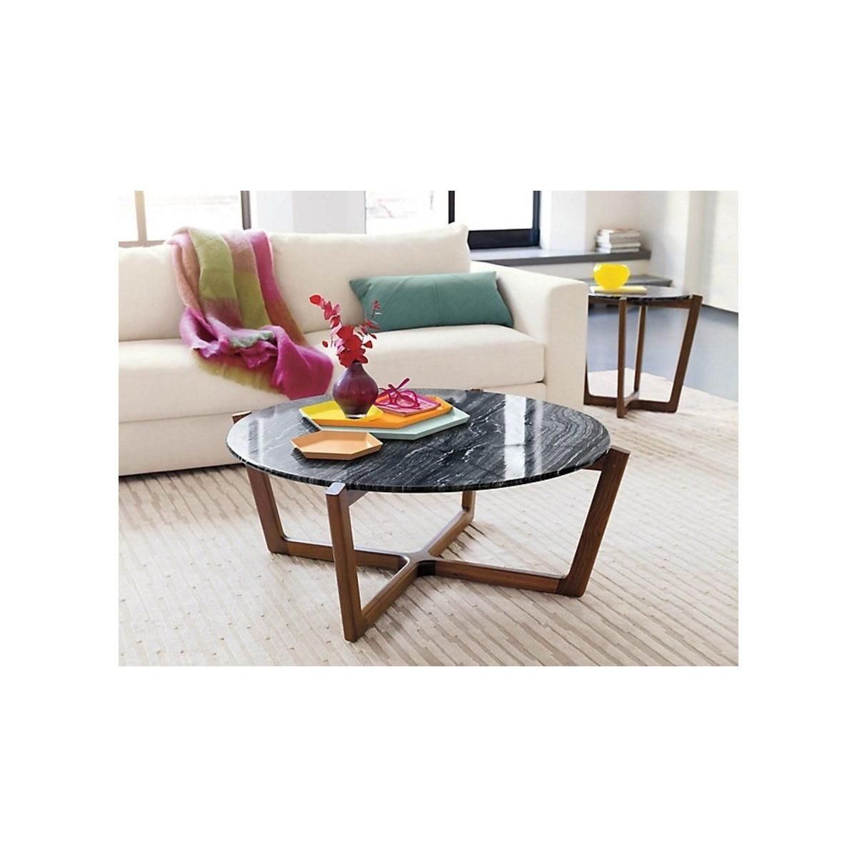 Oval Marble Coffee Table – image 3