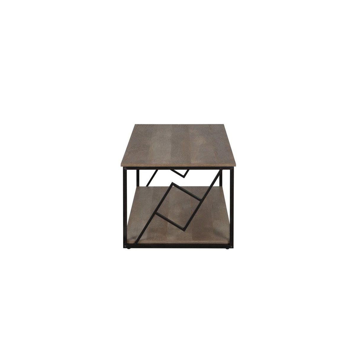 Forres Coffee Table, Dark Wood – image 3