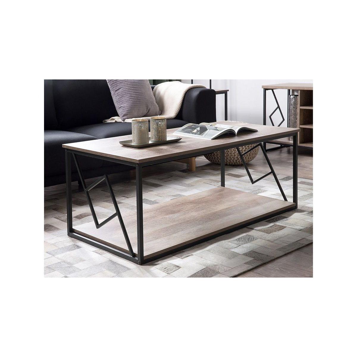 Forres Coffee Table, Dark Wood – image 4