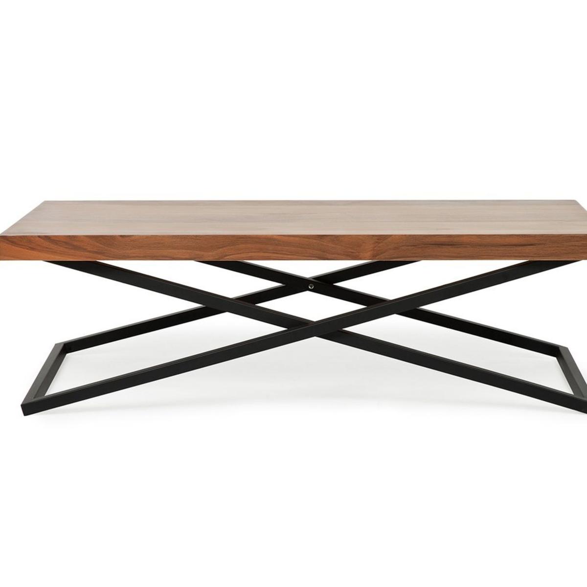 Towly Coffee Table with Trays, Light Wood – image 6