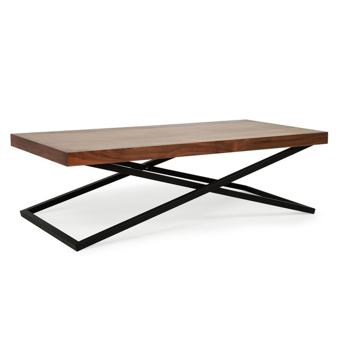 Towly Coffee Table with Trays, Light Wood – image 7