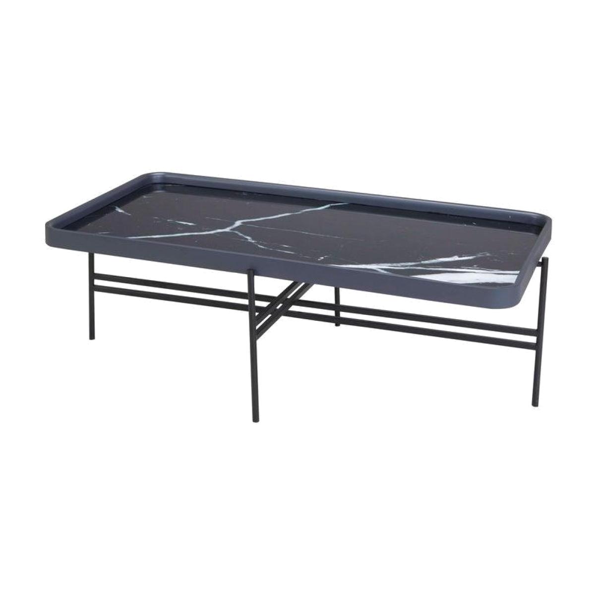 Istanbul Coffee Table, Black Marble
