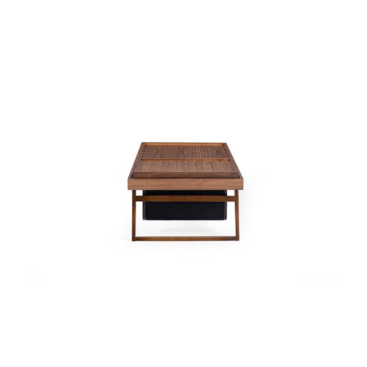 Latex Coffee Table, Dark Wood – image 11