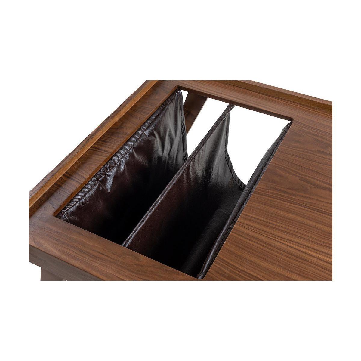 Latex Coffee Table, Dark Wood – image 14