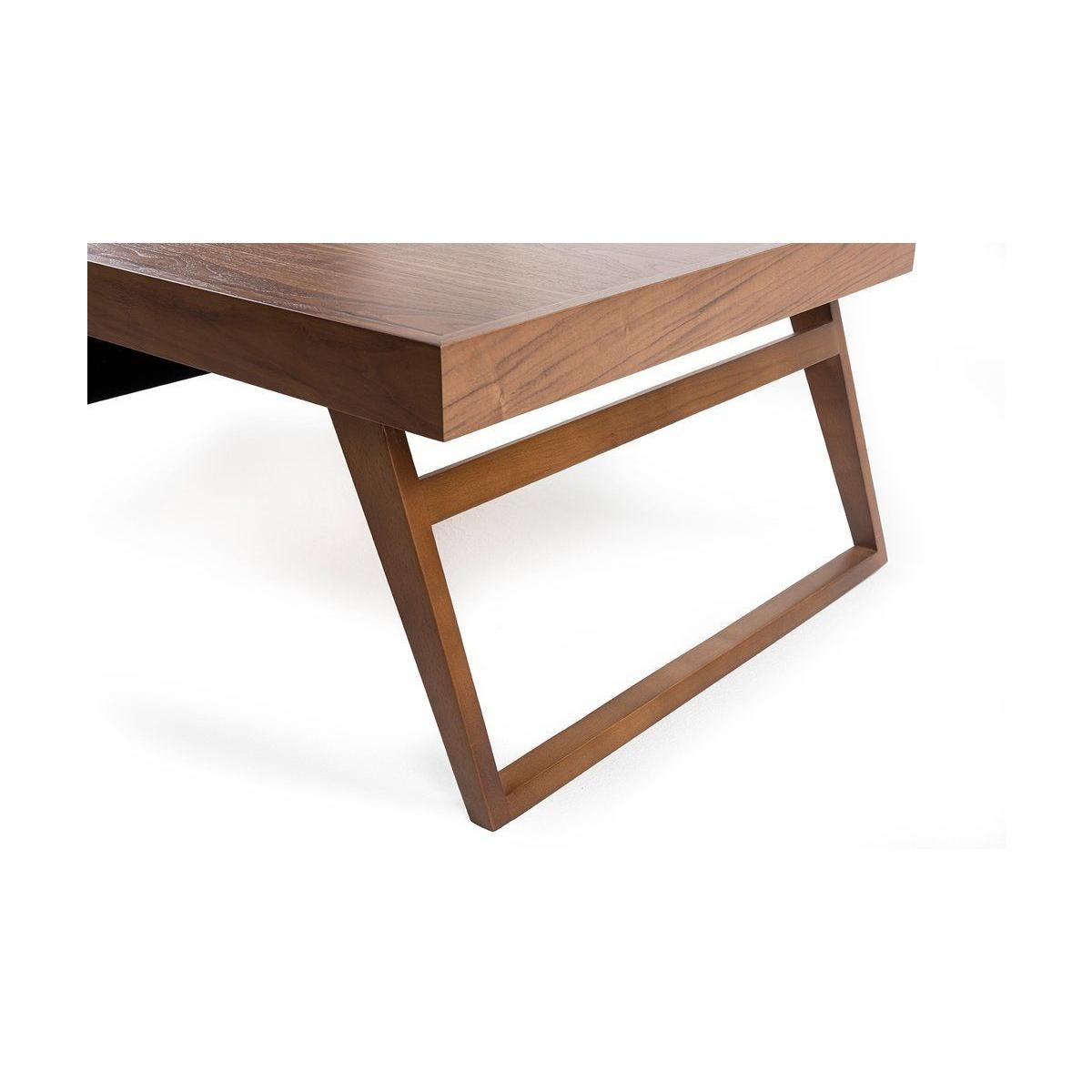 Latex Coffee Table, Dark Wood – image 17