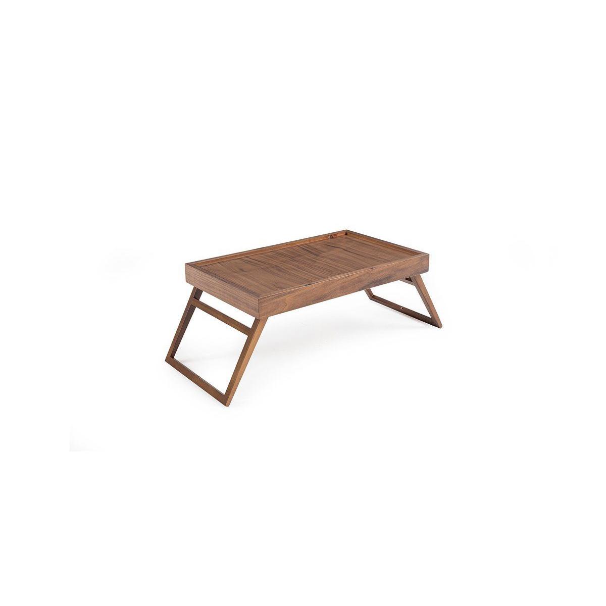 Latex Coffee Table, Dark Wood – image 7