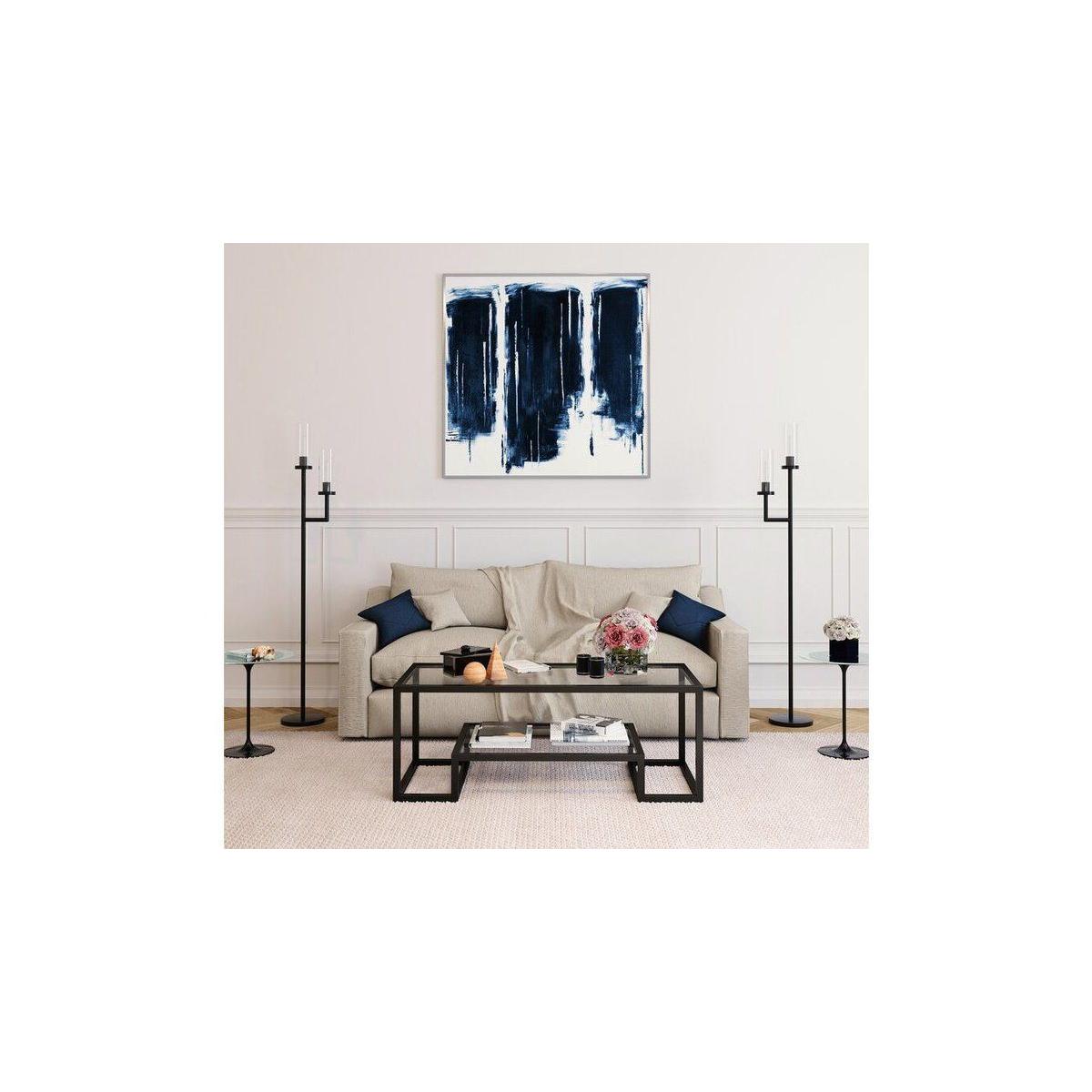 Pegged Coffee Table, Black – image 5
