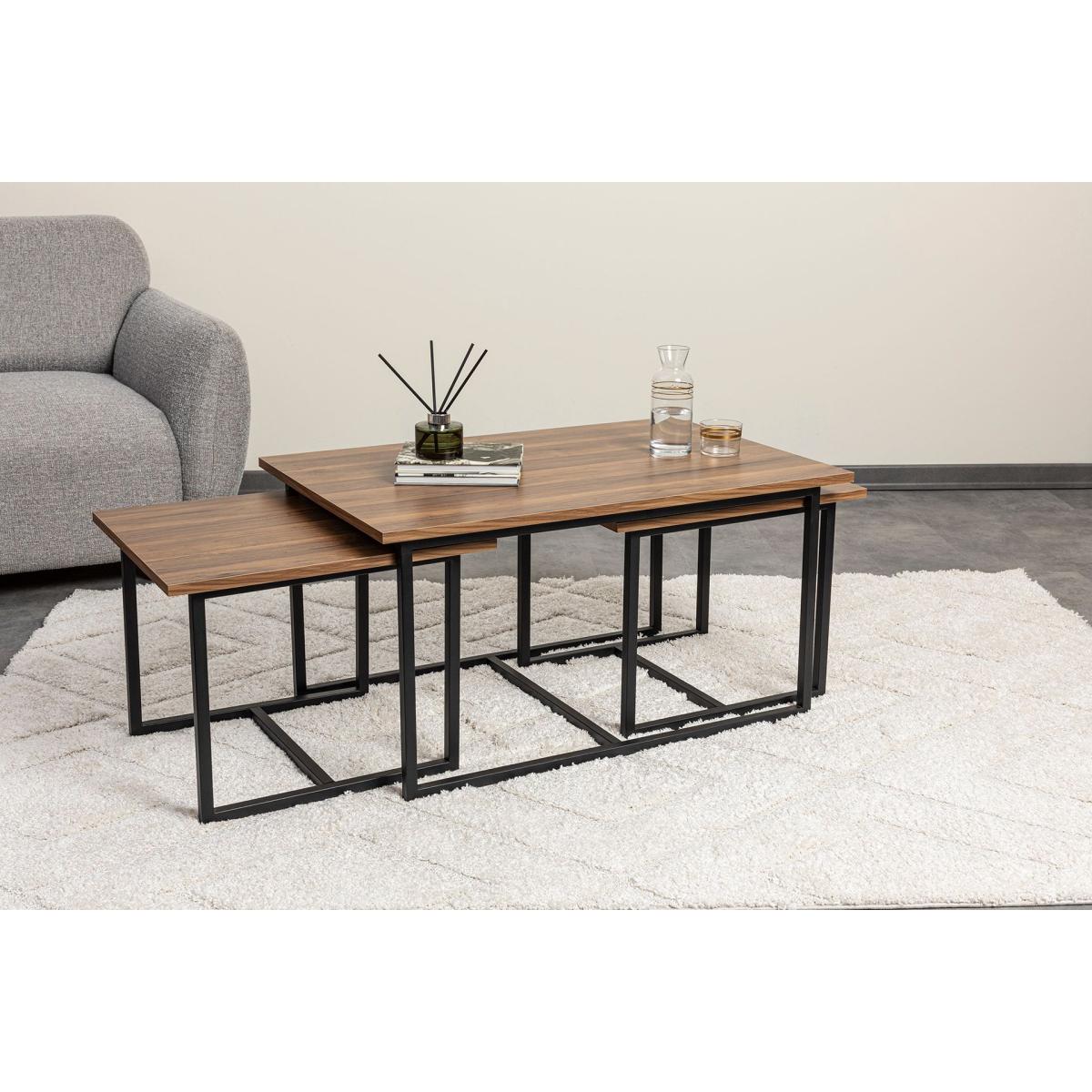 Pandora Coffee Table, Walnut – image 2