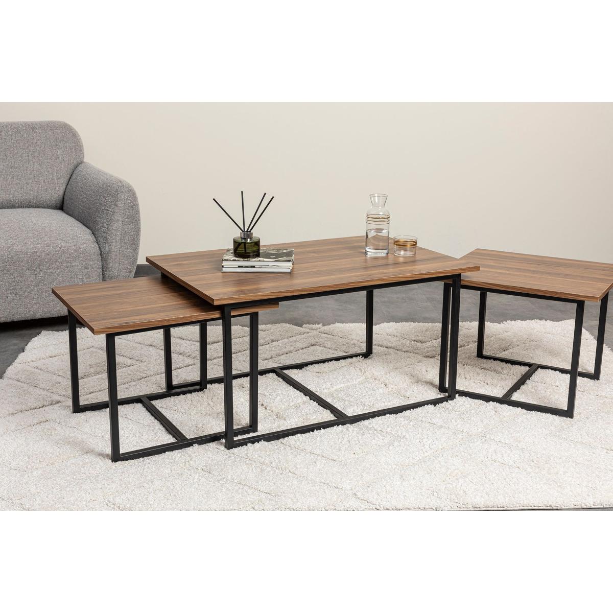 Pandora Coffee Table, Walnut – image 4