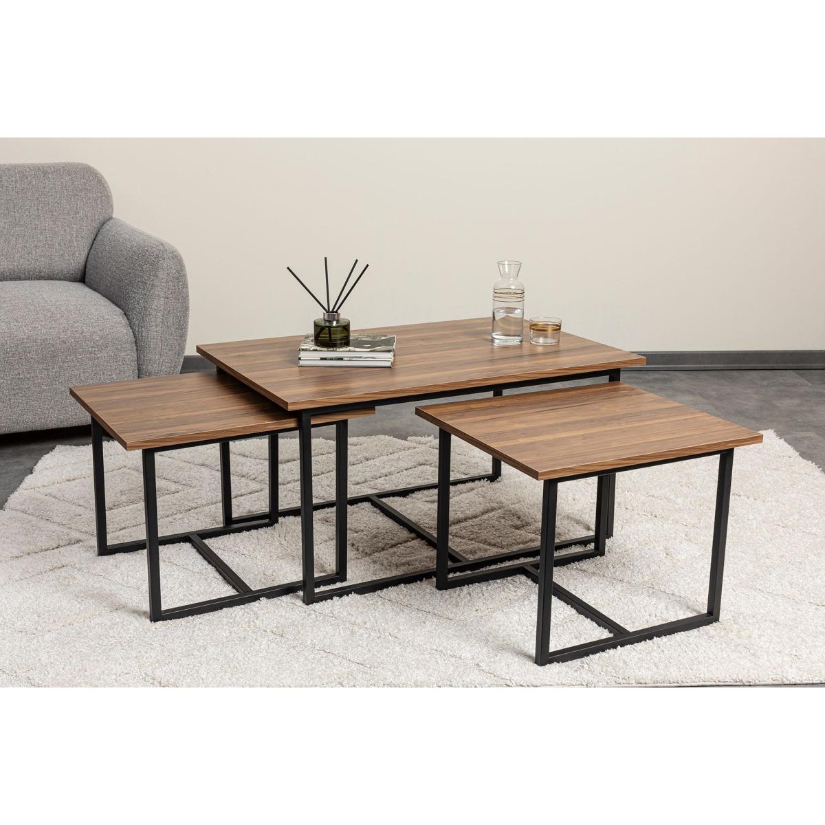 Pandora Coffee Table, Walnut – image 5