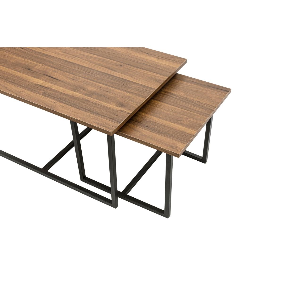Pandora Coffee Table, Walnut – image 10