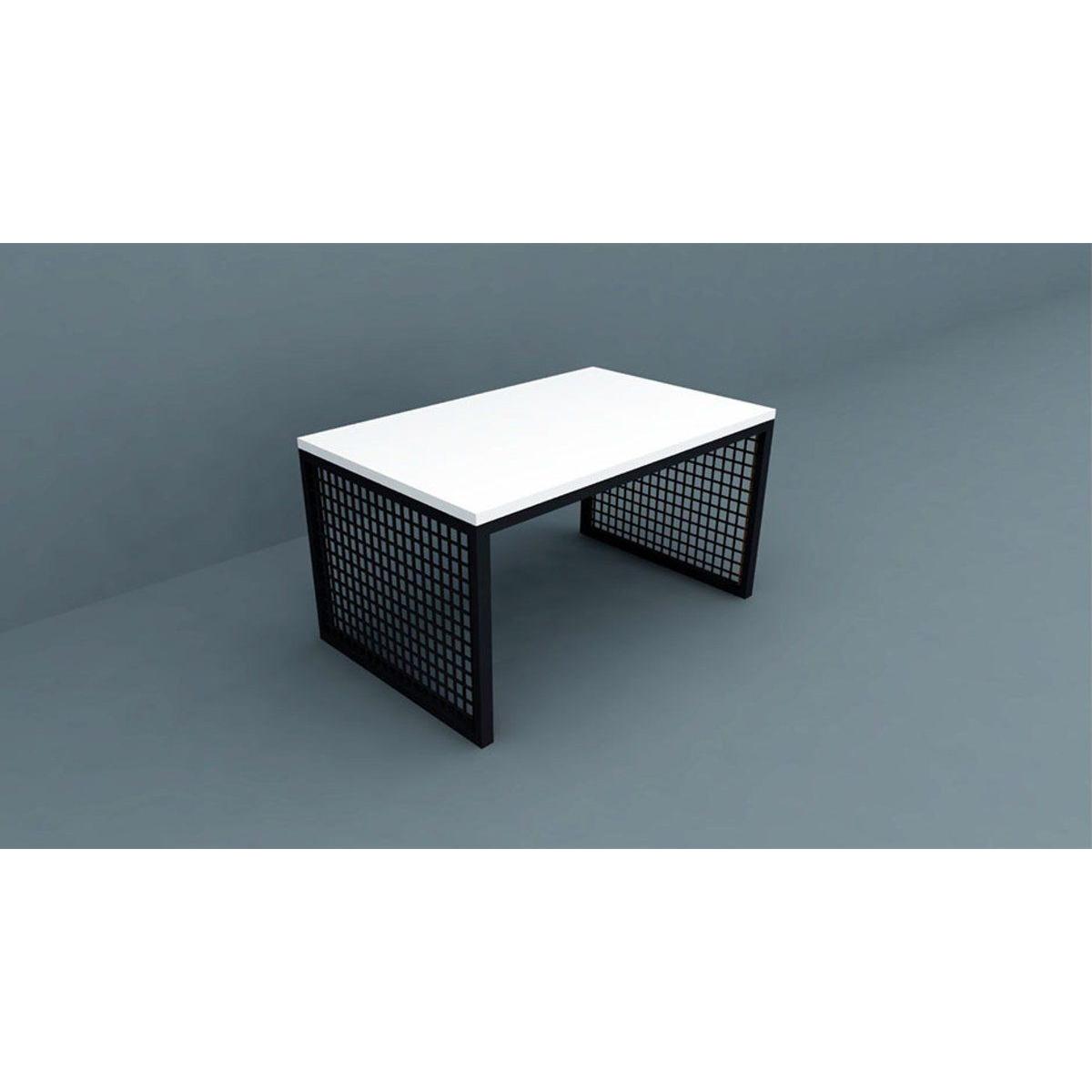 Tera Coffee Table, White & Black – image 2