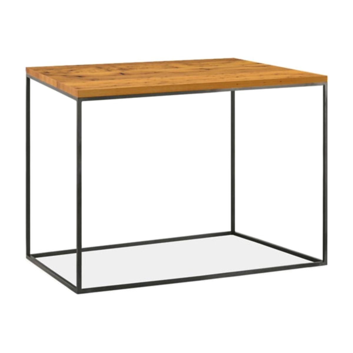 Albany Coffee Table, Light Wood & Black