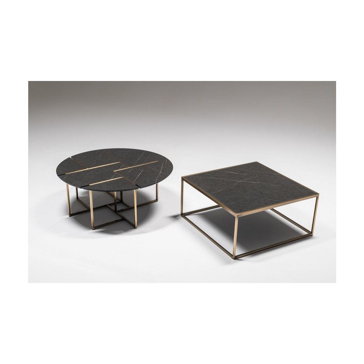 Moon Coffee Table, Black & Gold – image 6