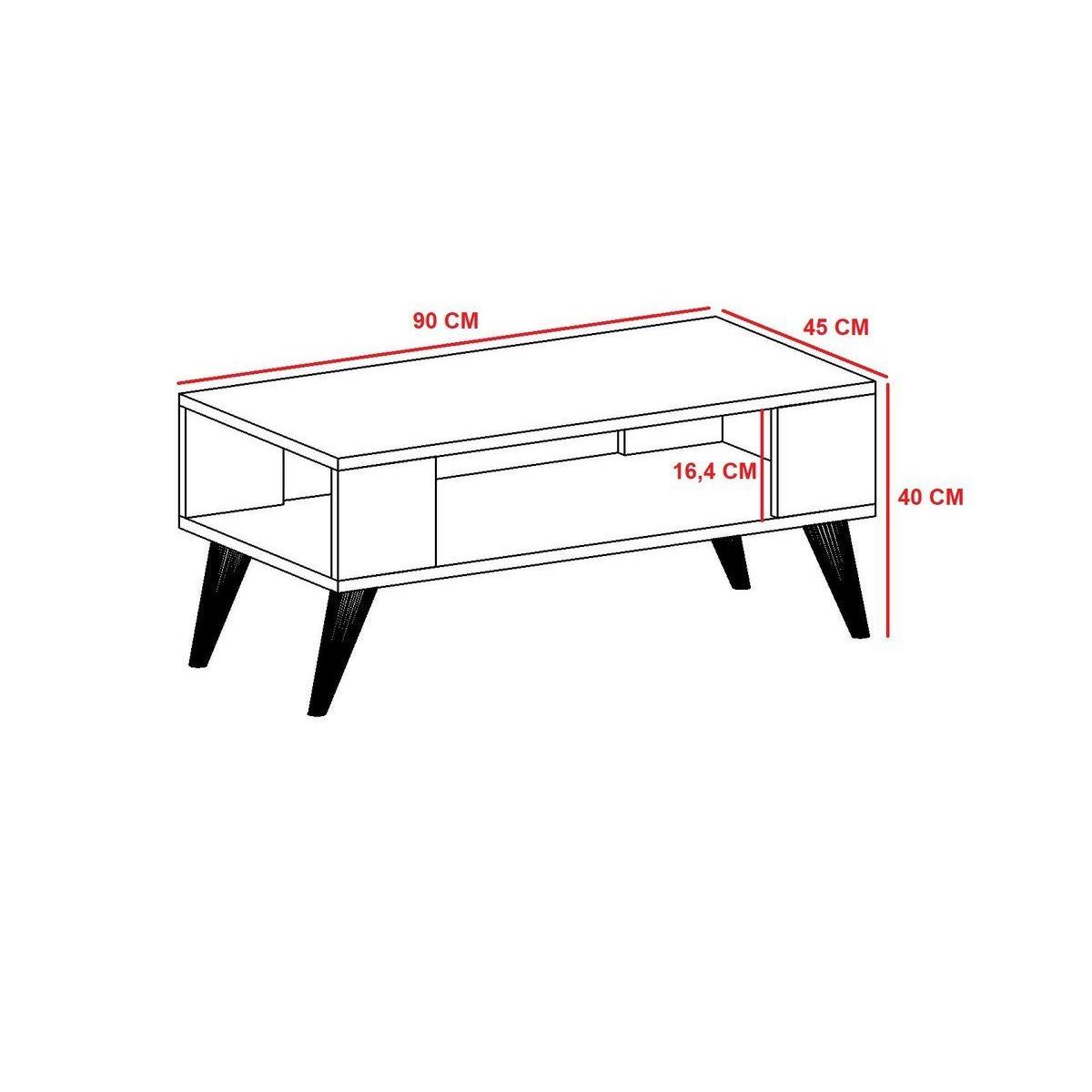 Tokyo Coffee Table, White – image 2