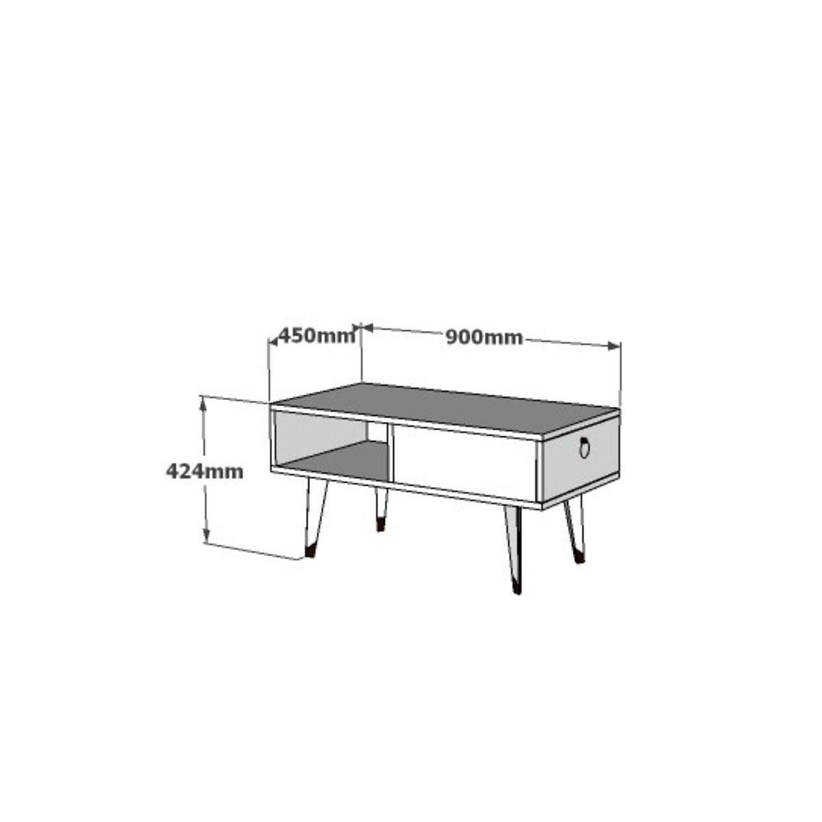 Iliad Coffee Table, White – image 3
