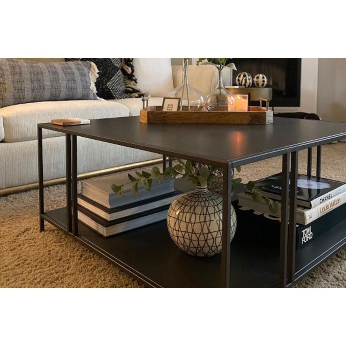 Helvellyn Uranus Coffee Table, Black – image 9