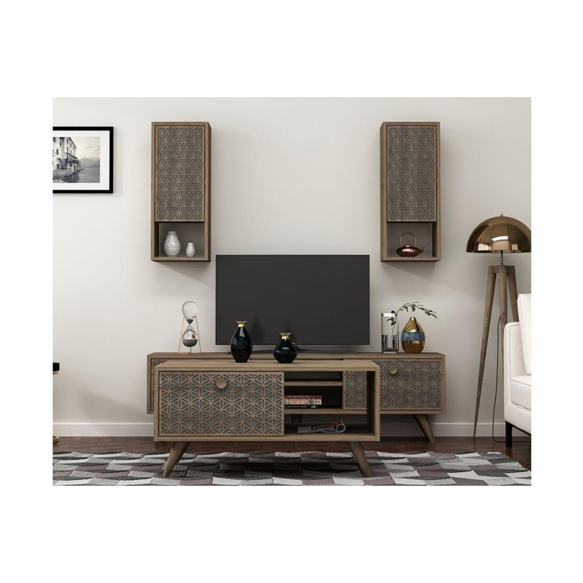 New York Coffee Table, Dark Wood – image 4
