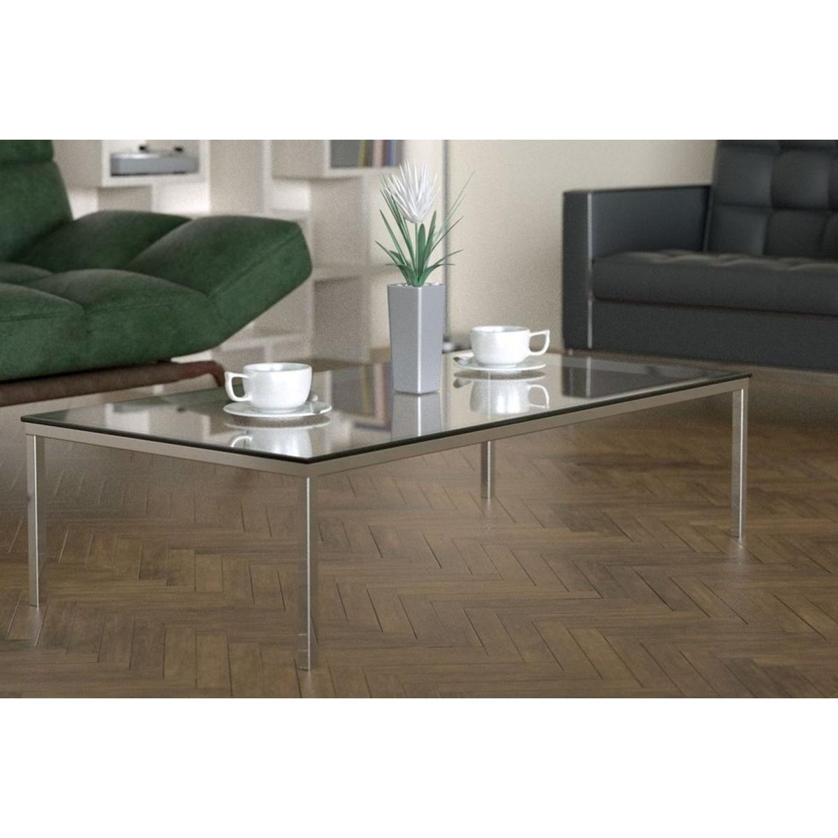 Shiny Coffee Table, Vintage Brass – image 5