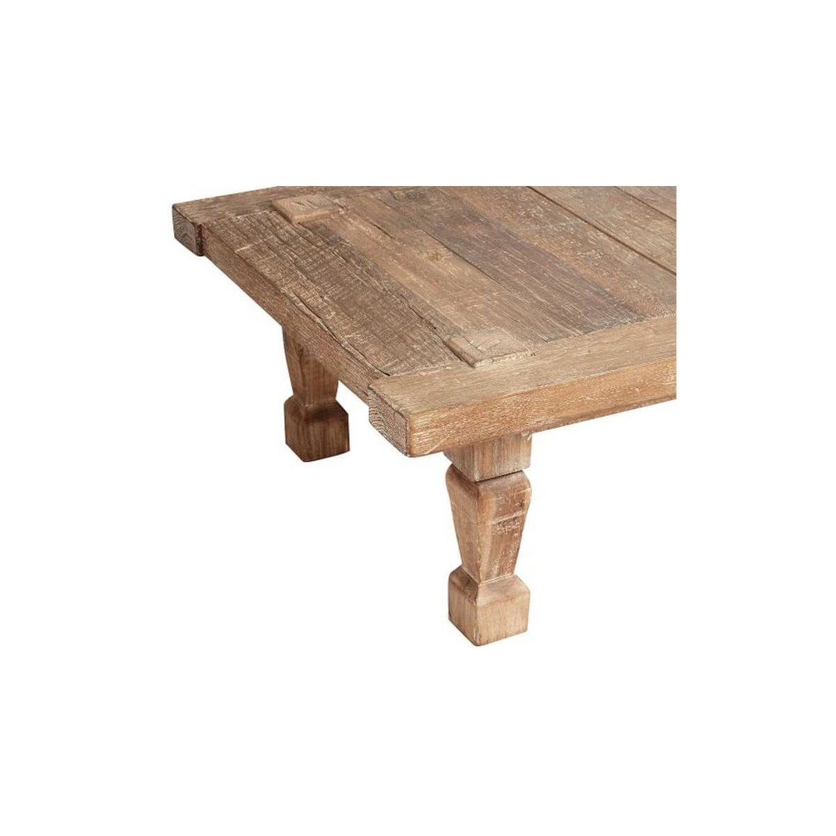 Salva Coffee Table, Natural Wood – image 2